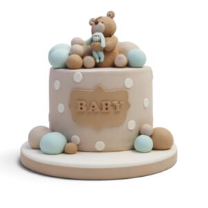 BIRTHDAY CAKE TEDDY BEAR