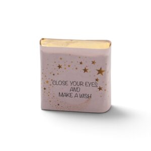 Chocolat carré personnalisé ballerina maison turki naissance