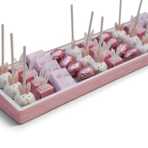 Plateau la petite lapine rose maison turki naissance